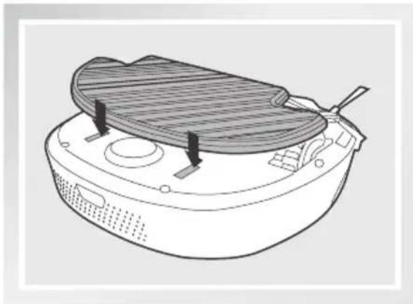 ECOVACS D45 - 측면 브러시 설치 - 2