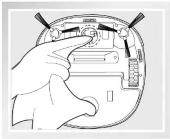 ECOVACS D45 - ゴミ容器とフィルター - 7