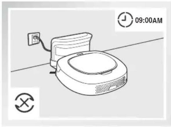 ECOVACS D45 - Cancel Intelligent Scheduling - 2