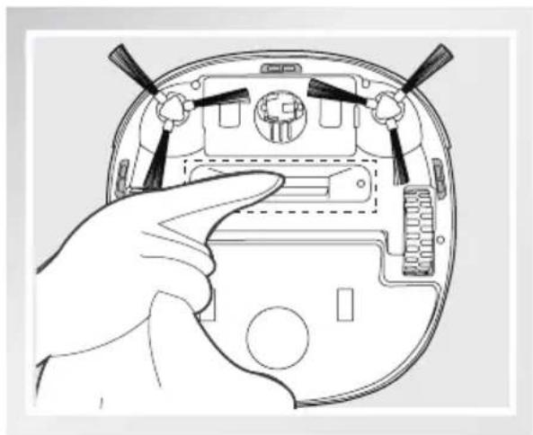 ECOVACS D45 - ゴミ容器とフィルター - 6