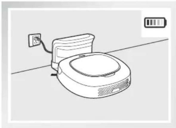 ECOVACS D45 - DEEBOT 4 の充電 - 1