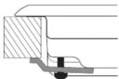 Hotpoint Ariston PKQ 755 D GH (CF)/HA - Schéma de fixation des crochets - 2