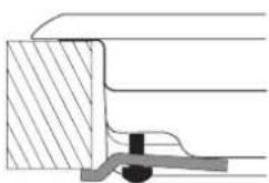 Hotpoint Ariston PKQ 755 D GH (CF)/HA - Діаграма фіксації кріплень - 3