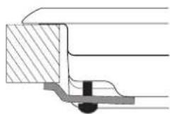 Hotpoint Ariston PKQ 755 D GH (CF)/HA - Діаграма фіксації кріплень - 2