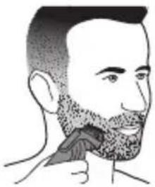 PHILIPS Multigroom QG3341 - Beard comb (1-12mm) - 1