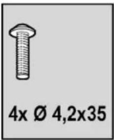 4x Ø 4,2x35