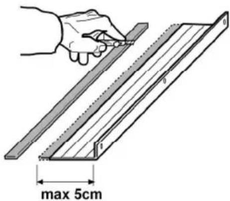 max 5cm