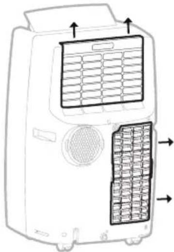 HONEYWELL MN10CESWW - Vedligeholdelse af støvfilter: - 1