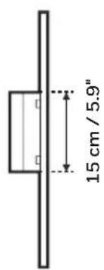 15 cm / 5.9"