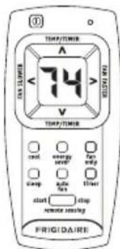 TEMP/TEMP A 74 V TEMP/TEMP FRIGIDAIRE