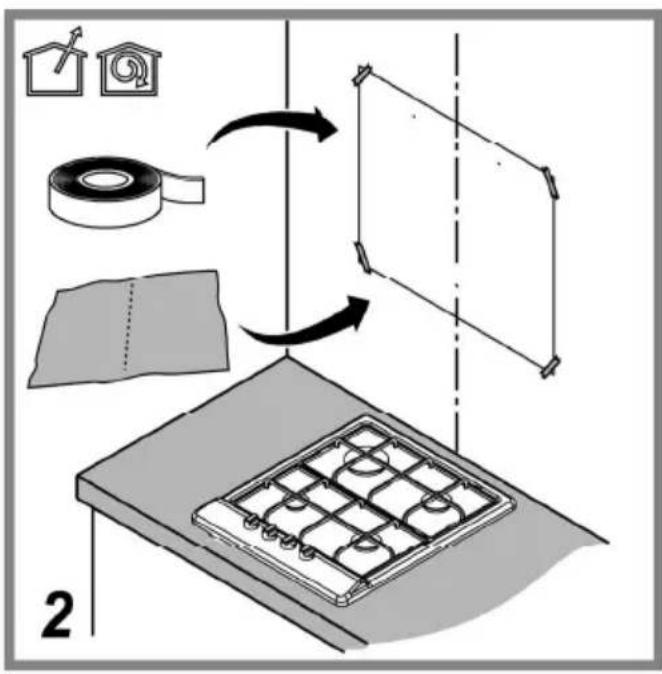 graph TD A["House renovation"] --> B["Terr tape rolling"] B --> C["Assembly step with grid pattern"] C --> D["Product packaging"]