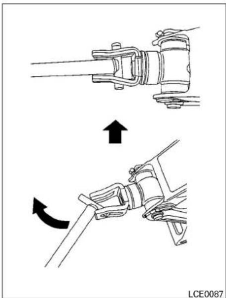 NISSAN Titan (2016) - Attendezquelepneunetoucheplusle solpourretirerlesécrousderoue. - 1
