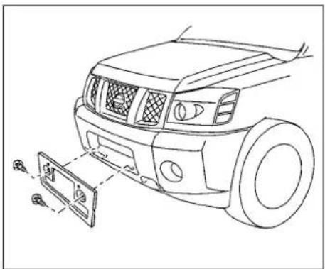 NISSAN Titan (2016) - ÉTIQUETTEDES CARACTÉRISTIQUESDU CLIMATISEUR - 1