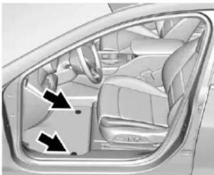 CHEVROLET Malibu (2016) - Déposeetremplacementdes tapisdesol - 1