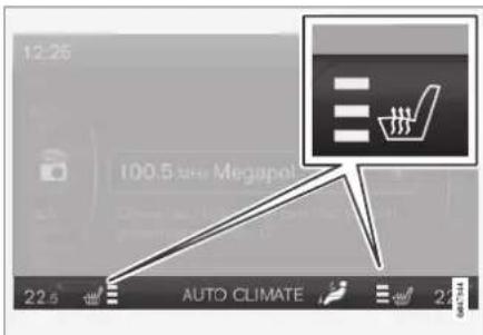 12:26 100.5 the Megapole 22.5 AUTO CLIMATE 22