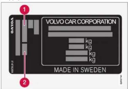 1 VOLVO CAR CORPORATION 2 MADE IN SWEDEN