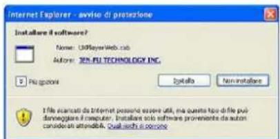 Internet Explorer - avviso di protezione Installare il software? Name: UffreyenWeb.com Autoro: SEN-FU TECHNOLOGY INC. File pathos: I file sentato da Internet possere essere atti, ma questa tipo di file più dannegliare il computer. Installare solo software promiene da auton considerati attendata. Qua…