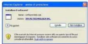 Internet Explorer - access di protezione Installare E software? Name: Littivisione Italy Actions: 20% FLOTECHNOLOGIES. <|vision_start|> Slovenia Options Non installare File specifici da Internet, possere non use all, non sperto i non di cui più dereggiore e inotroder. Installare file software provoa…