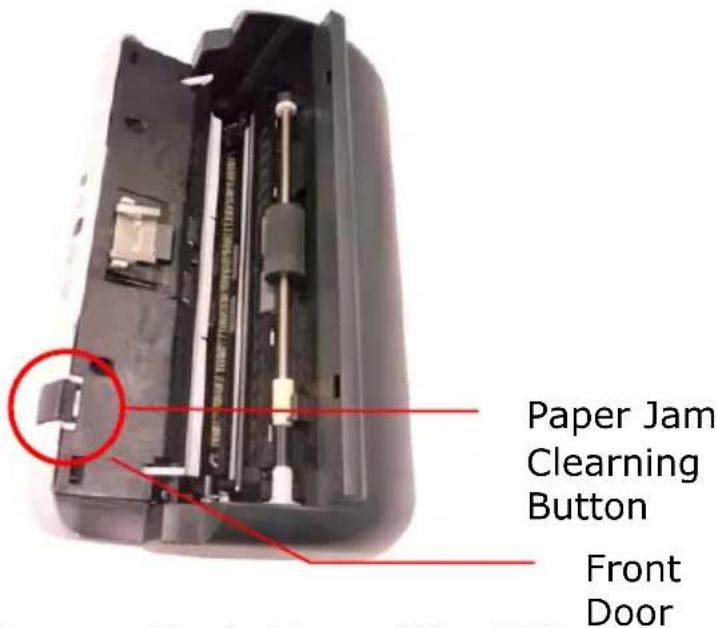 Paper Jam Clearning Button Front Door