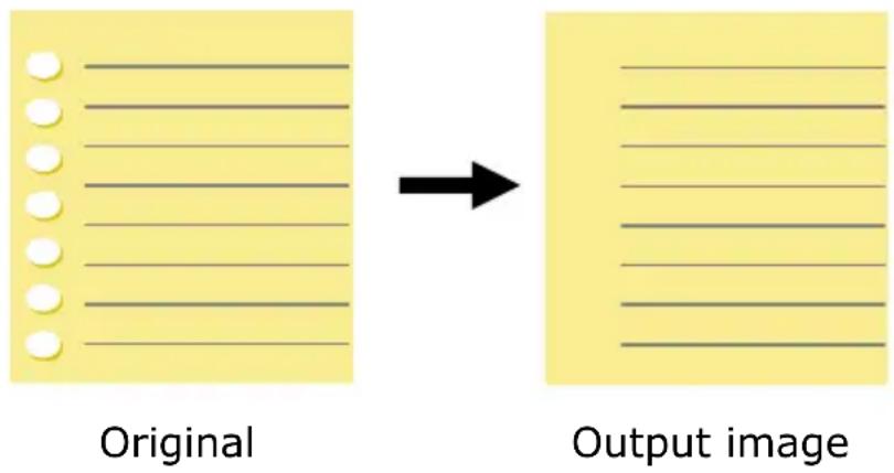 Original Output image