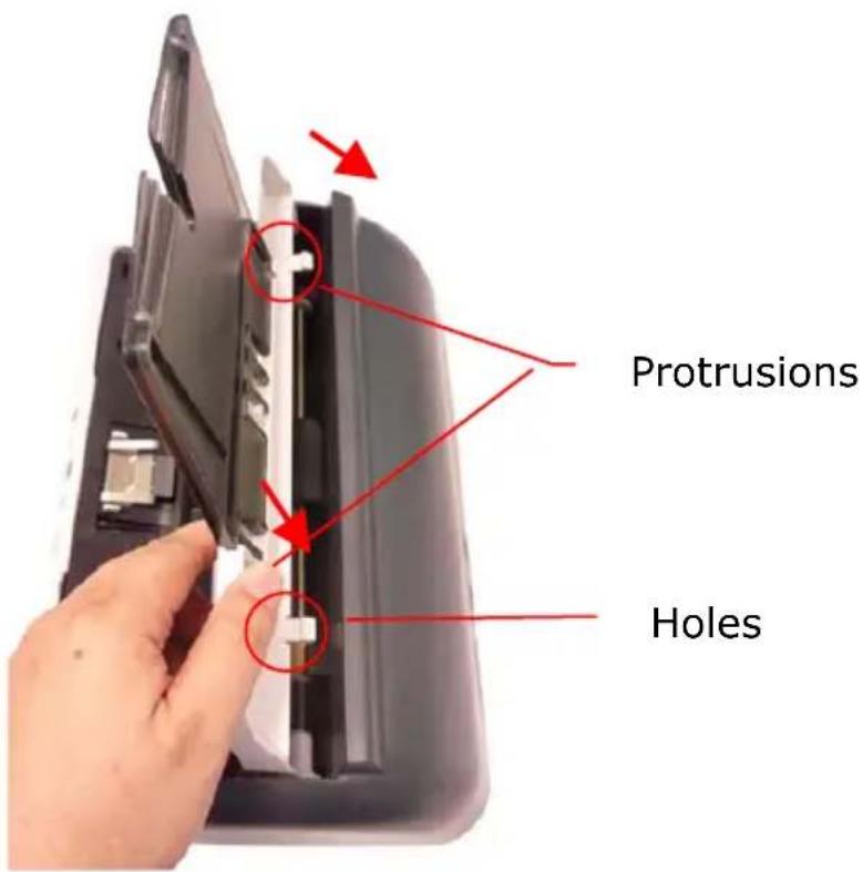 Protrusions Holes