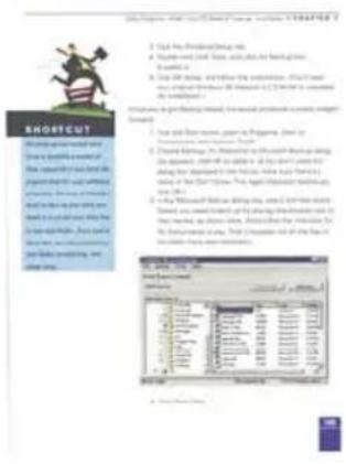 AVISION AD125 - Example 2 : Scanning a two-sided color document, one in B&W, the other in color - 1