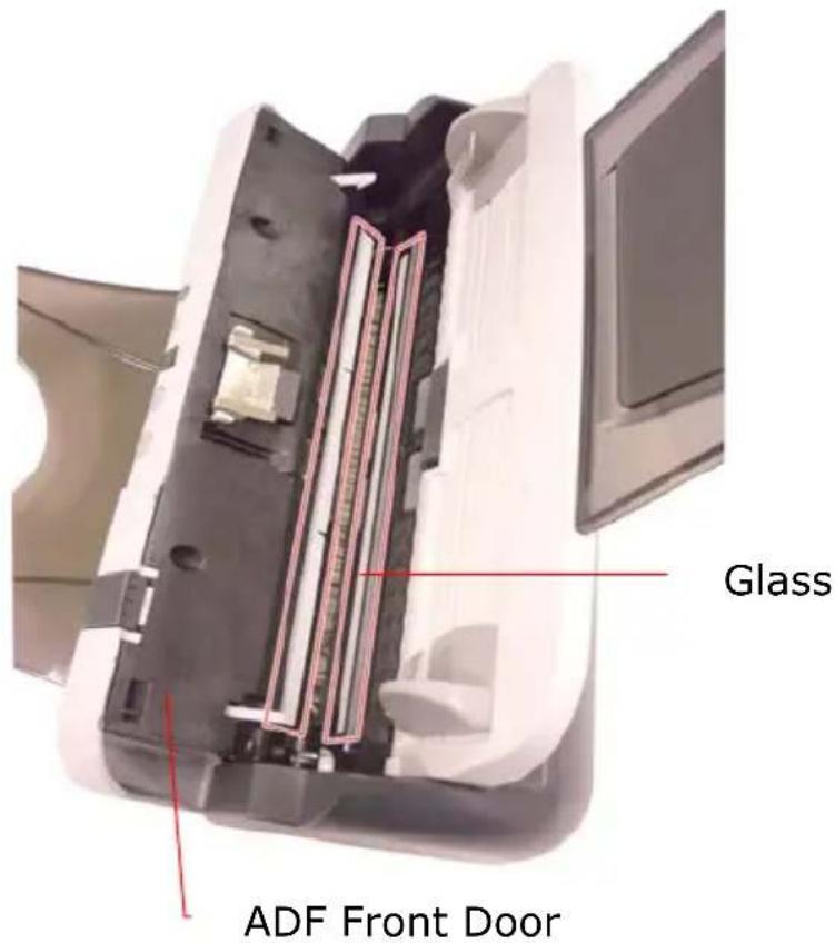 Glass ADF Front Door