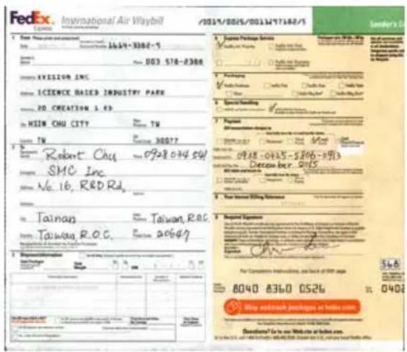 FedEx International Air Waybill 2019/0025/001347162/5 Sunder's C 1. Super Package Service ✓ Delivery Vehicle ✓ Delivery Air ✓ Delivery Air ✓ Packaging ✓ Delivery Vehicle ✓ Delivery Air ✓ Special Handling ✓ Packaging ✓ Packaging ✓ Packaging ✓ Packaging ✓ Packaging ✓ Packaging ✓ Packaging ✓ Packaging…