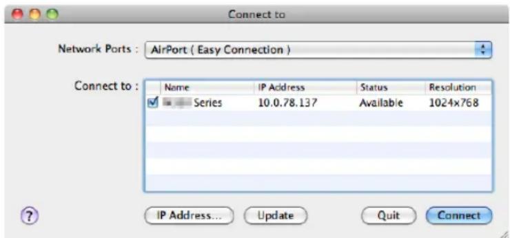 NEC PA671W - Étape 3 : Démarrez Image Express Utility Lite pour Mac OS - 1