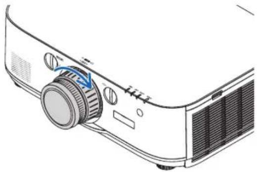 NEC PA671W - Montage de l'objectif - 2