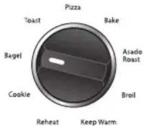 Pizza Toast Bake Bagel Asado Roast Cookie Broil Reheat Keep Warm