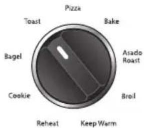 Pizza Toast Bake Bagel Asado Roast Broil Reheat Keep Warm Cookie