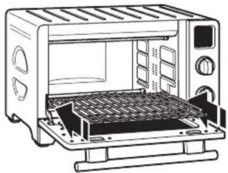 KITCHENAID KCO273SS - Ajustement de la position de grille - 2