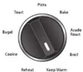 Pizza Toast Bake Bagel Asado Roast Broil Reheat Keep Warm Cookie