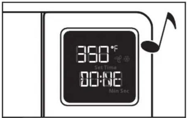 350°F Set Time 80:00 Min Sec