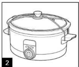 HAMILTON BEACH 33565HB - Cómo Usar el Lid Latch™ (características opcional en algunos modelos) - 2
