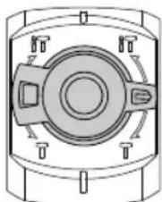 Technical diagram of a mechanical component with no visible text or symbols