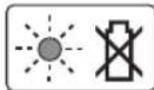 BOSCH DDH181B - CHARGER INDICATORS, SYMBOLS AND MEANING (Model BC630) - 4