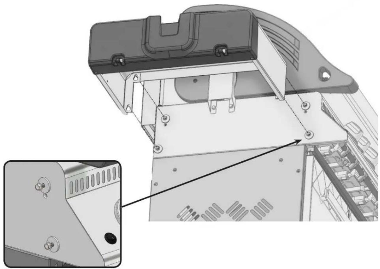 Napoleon LA300RBN - Side Shelf Installation - 1