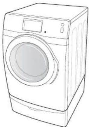 SAMSUNG DV457EVGSWR - - Pedestal with Storage Drawers - 2