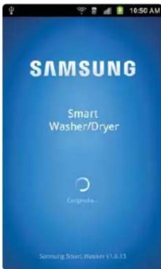 10:50 AM SAMSUNG Smart Washer/Dryer Cargende... Samsung Washer Washer 1.0.13