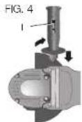 DEWALT D28115N - Attaching Side Handle (Fig. 4) - 1