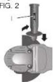 DEWALT D28115N - Conexión del mango lateral (Fig. 2) - 1