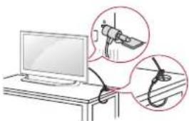 LG 43UF7769 - Het kensington-veiligheidssysteem gebruiken - 1