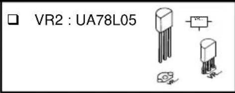 VELLEMAN K8023 - IC socket, Watch the position of the notch! - 5