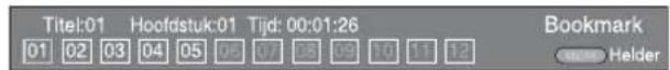 Titel:01 Hoofdstuk:01 Tijd: 00:01:26 01 02 03 04 05 06 07 08 09 10 11 12 Bookmark Helder