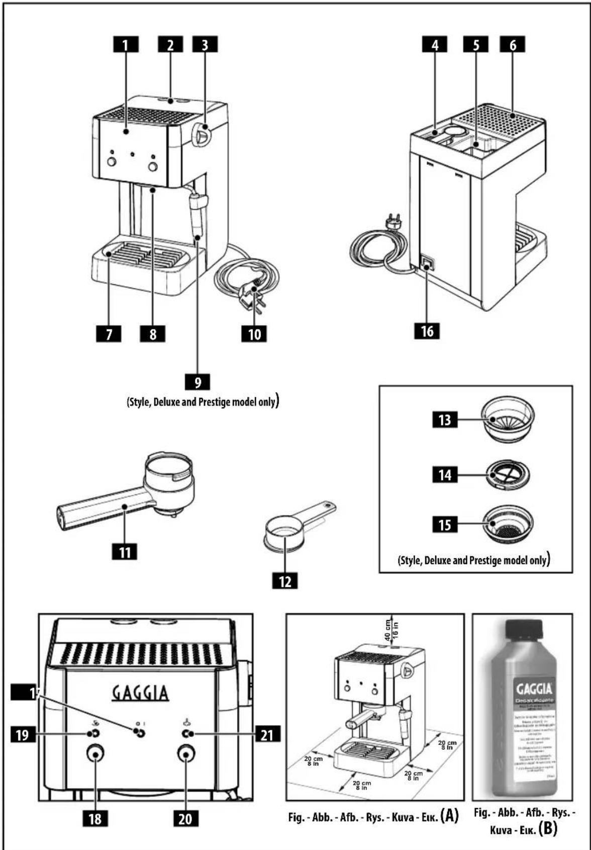 GAGGIA Gran Style RI8423 - 1