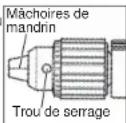MILWAUKEE 1250-1 - Pose des mèches dans le mandrin à clé - 1