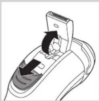 HAIER WDNS115BWG - Очистка триммера с помощью щеточки (только для моделей PT919/PT866/PT860/PT845/PT739/PT737/PT731) - 1
