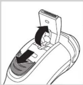 HONEYWELL Dolphin 9500 - Curățarea dispozitivului de tundere cu peria de curățare (numai PT919/PT866/PT860/PT845/PT739/PT737/PT731) - 1